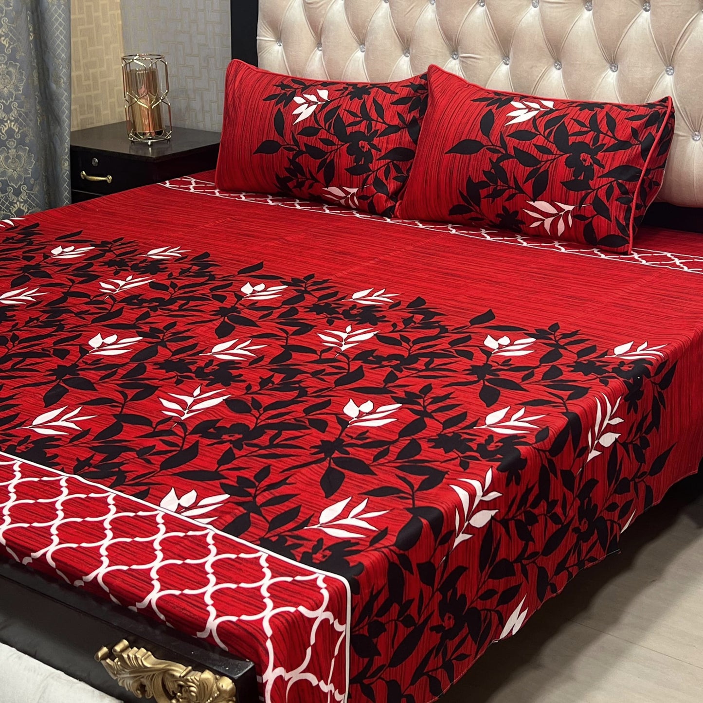 Crystal Cotton Bedsheet Design 015