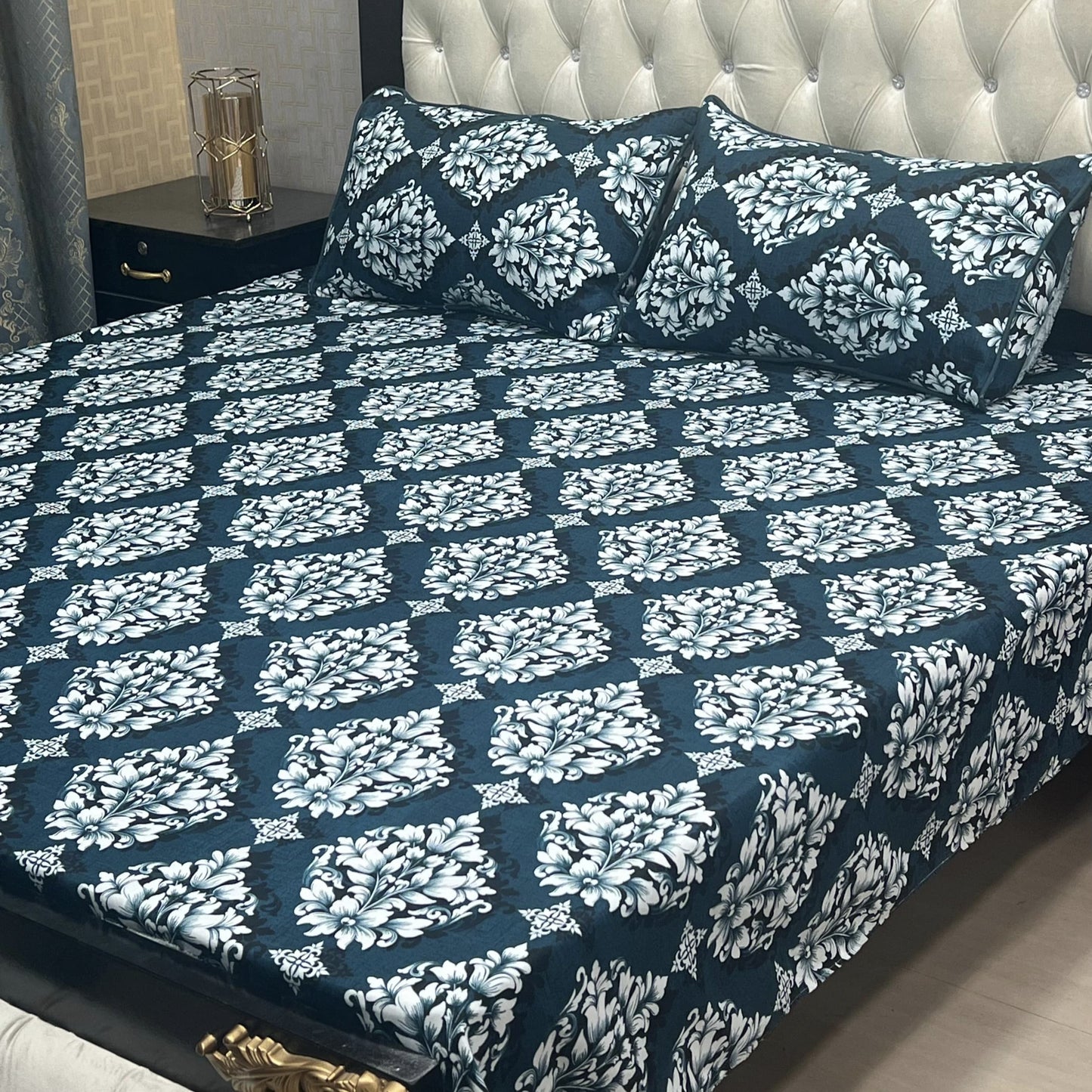 Crystal Cotton Bedsheet Design 034