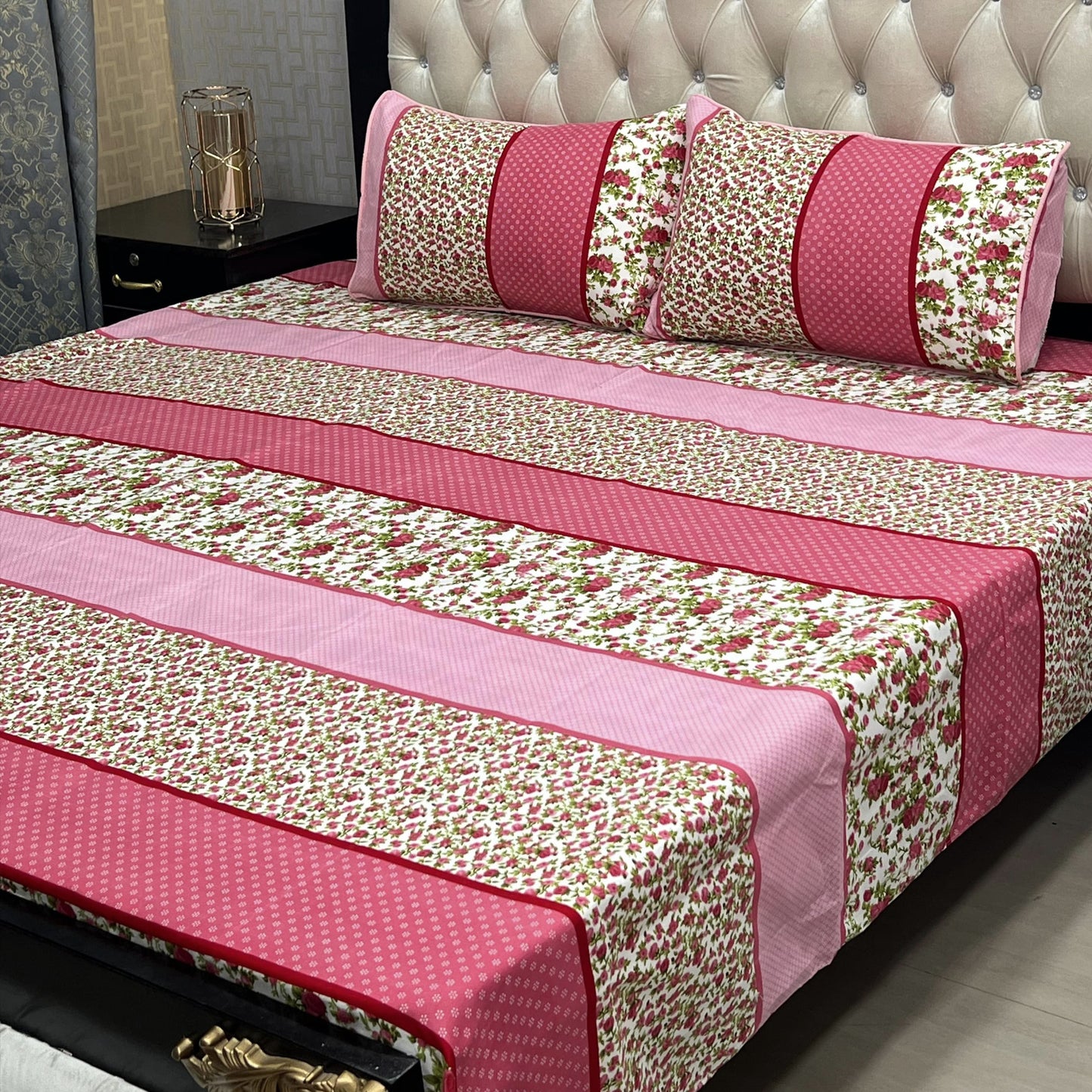 Crystal Cotton Bedsheet Design 017