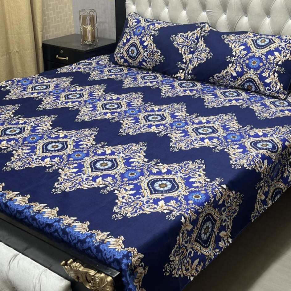 Crystal Cotton Bedsheet Design 044