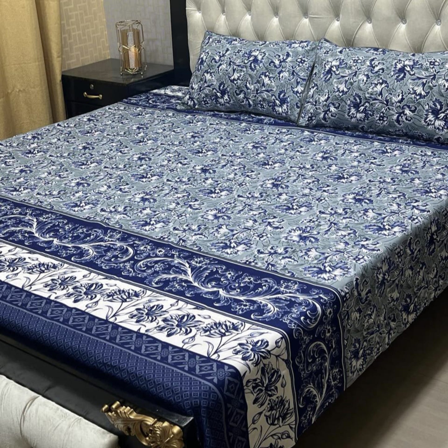 Crystal Cotton Bedsheet Design 057