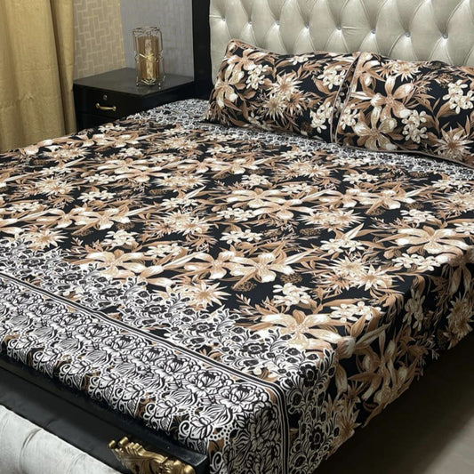 Crystal Cotton Bedsheet Design 055
