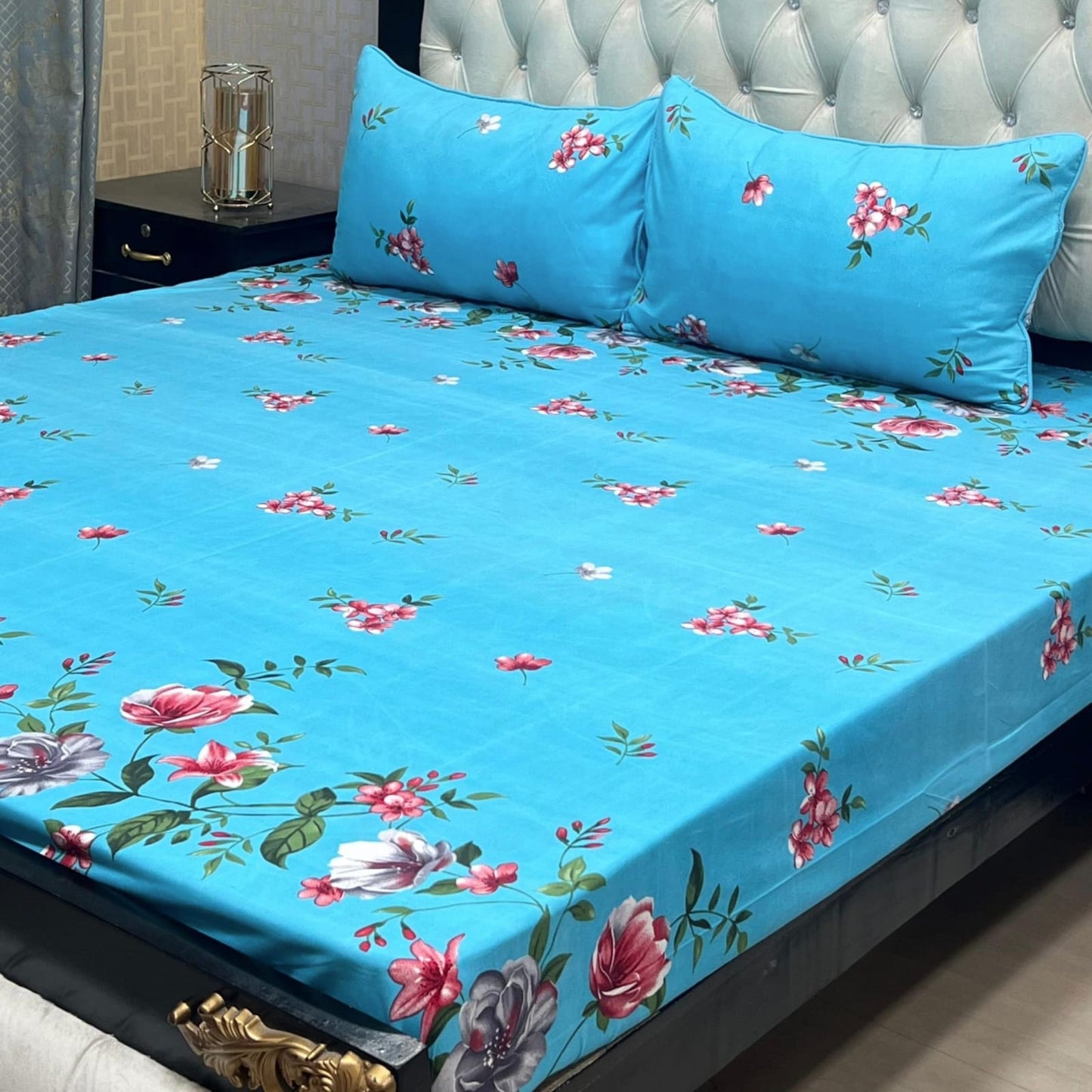 Crystal Cotton Bedsheet Design 042