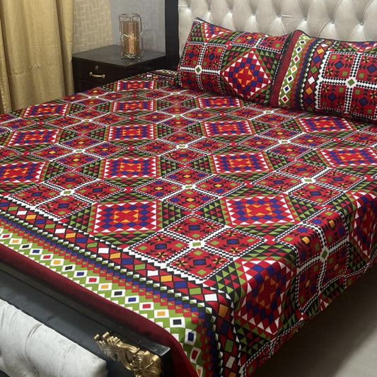 Crystal Cotton Bedsheet Design 062