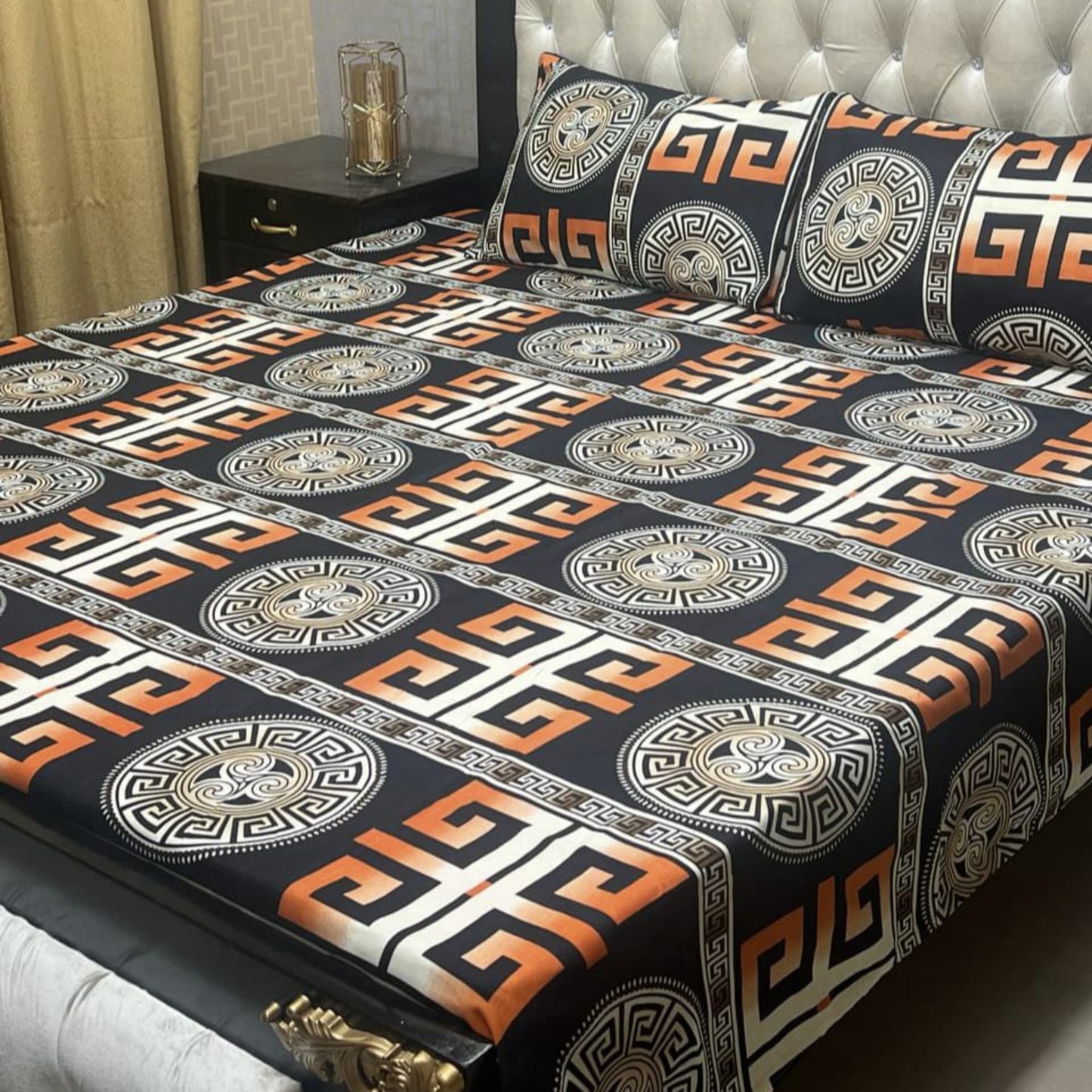Crystal Cotton Bedsheet Design 005